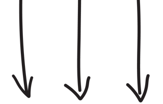 down arrows short